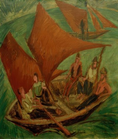 Barche da pesca da Ernst Ludwig Kirchner