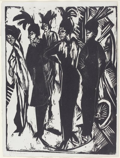 Cinque Donne sulla Strada da Ernst Ludwig Kirchner