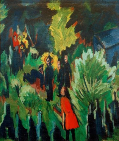 Giardino Graef a Jena da Ernst Ludwig Kirchner