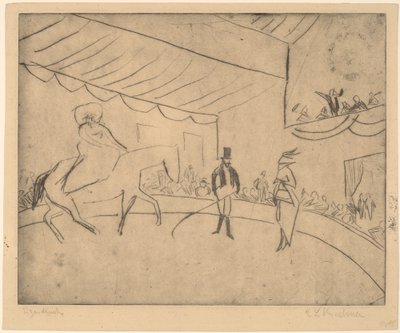 Ippodromo da Ernst Ludwig Kirchner