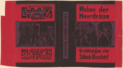 Jakob Bosshart: Vicino alla strada principale da Ernst Ludwig Kirchner