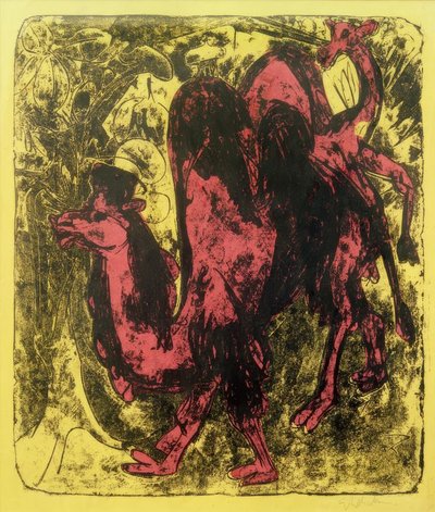 Cammello e dromedario da Ernst Ludwig Kirchner