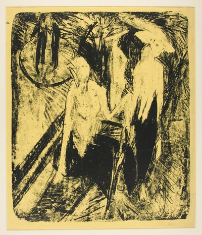 Coquettes sul Kurfürstendamm da Ernst Ludwig Kirchner