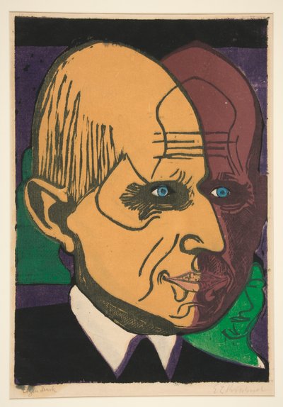 Ritratto del Dr. Bauer da Ernst Ludwig Kirchner