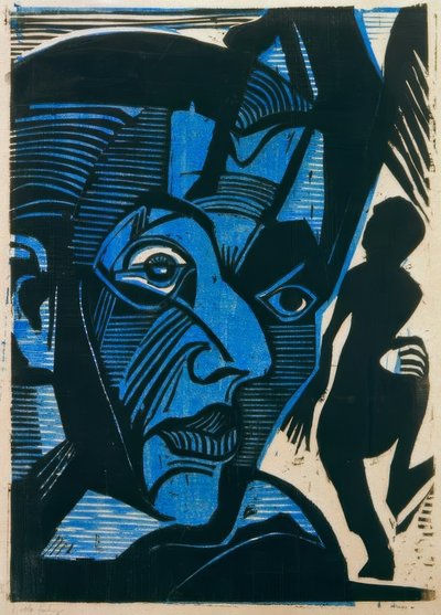 Malinconia delle montagne (Autoritratto) da Ernst Ludwig Kirchner