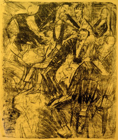 Ristorante musicale da Ernst Ludwig Kirchner