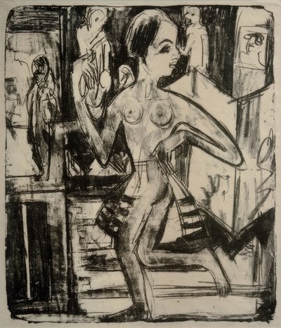 Danzatrice nuda da Ernst Ludwig Kirchner