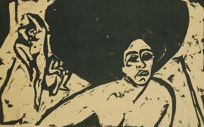 Danzatrici Nude, 1909 da Ernst Ludwig Kirchner