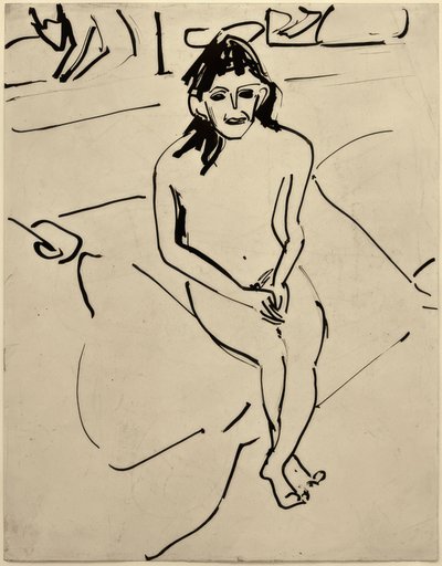 Senza titolo (Marcella) da Ernst Ludwig Kirchner