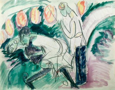 Pantomima III da Ernst Ludwig Kirchner