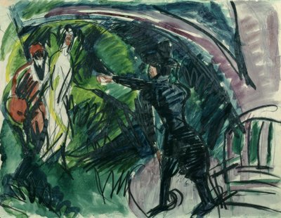 Pantomima Reimann I da Ernst Ludwig Kirchner