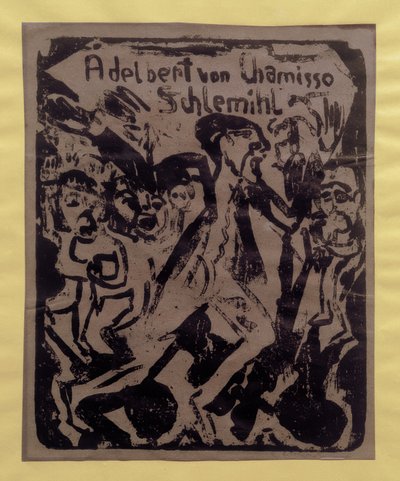 Peter Schlemihl copertina da Ernst Ludwig Kirchner