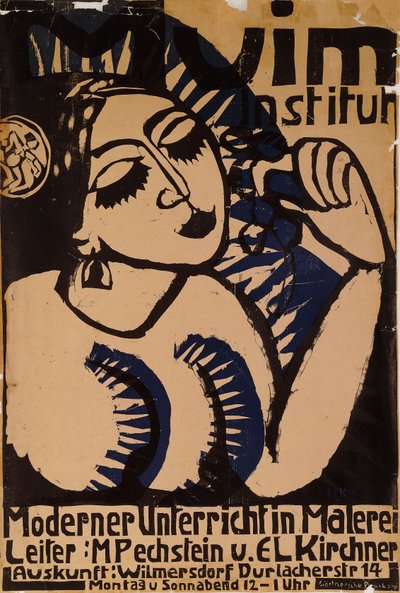 Poster Institute Muim da Ernst Ludwig Kirchner