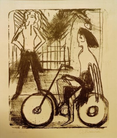 Ciclista da Ernst Ludwig Kirchner