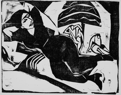 Riposo, 1911 da Ernst Ludwig Kirchner