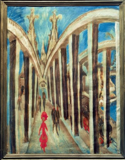 Ponte sul Reno a Colonia da Ernst Ludwig Kirchner
