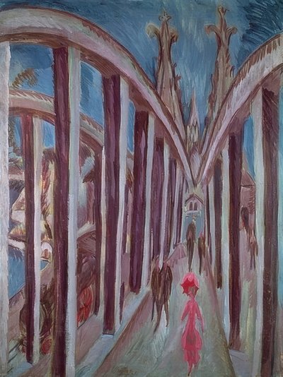 Ponte sul Reno a Colonia da Ernst Ludwig Kirchner