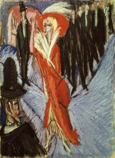 Cocotte rossa da Ernst Ludwig Kirchner