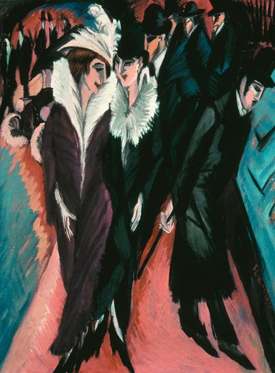 Strada, Berlino da Ernst Ludwig Kirchner