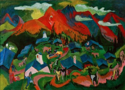 Ritorno degli animali, Stafelalp da Ernst Ludwig Kirchner