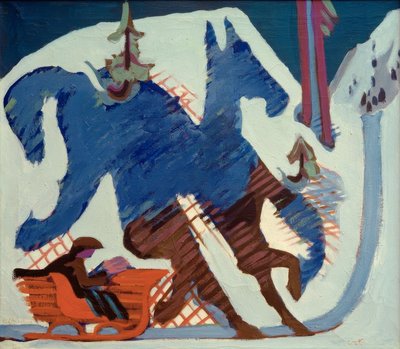 Giro in slitta da Ernst Ludwig Kirchner