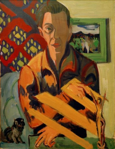 Autoritratto da Ernst Ludwig Kirchner