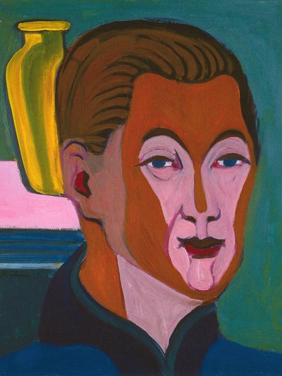 Autoritratto, 1925 da Ernst Ludwig Kirchner
