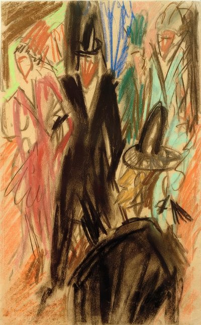 Scena di strada da Ernst Ludwig Kirchner