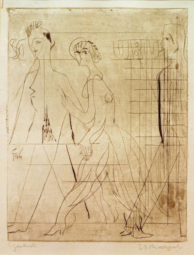 Scena di strada da Ernst Ludwig Kirchner