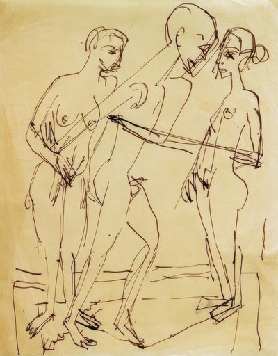 Danza tra le donne da Ernst Ludwig Kirchner