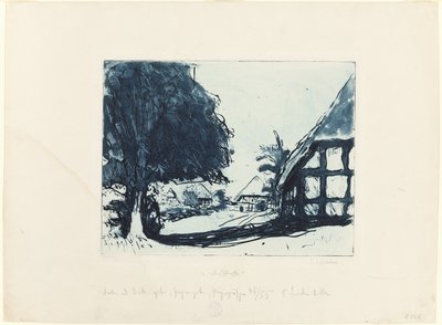 Strada del Villaggio da Ernst Ludwig Kirchner