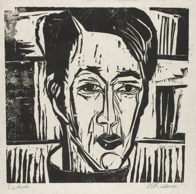 Wehrlin, di fronte da Ernst Ludwig Kirchner