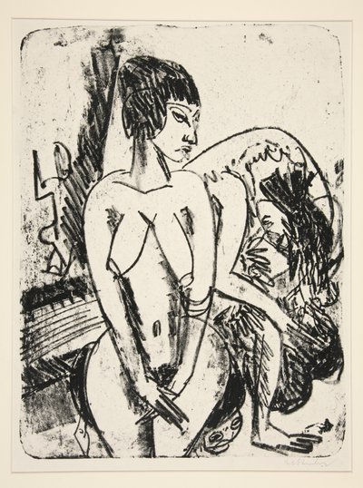 Due donne da Ernst Ludwig Kirchner