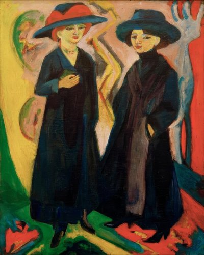 Due ragazze (Midinetten) da Ernst Ludwig Kirchner