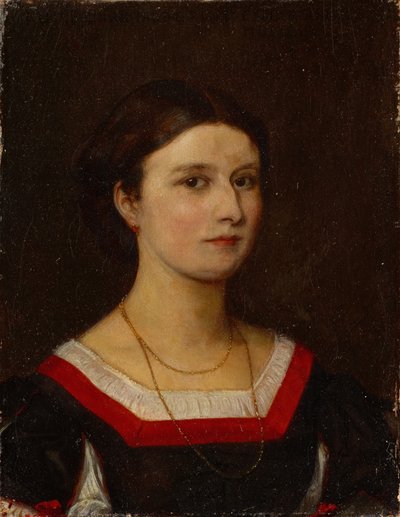 Ritratto di Luise Bachofen-Burckhardt da Ernst Stückelberg
