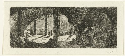 Rovina del Forte San Pietro presso Maastricht da Ernst Willem Jan Bagelaar
