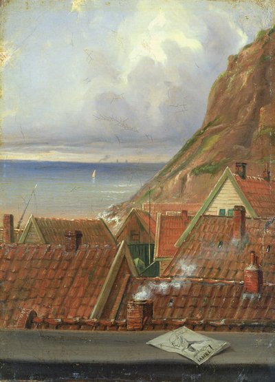 Vista da una finestra di Helgoland da Ernst Willers