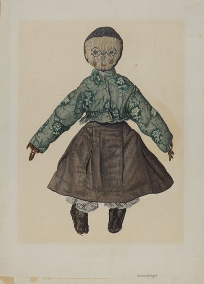 Bambola di pezza da Erwin Stenzel