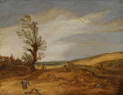Una vista nelle dune da Esaias van de Velde