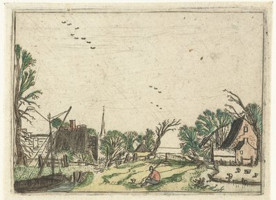 Dorp, Piccoli paesaggi (titolo della serie) da Esaias van de Velde