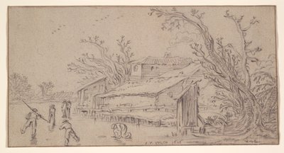 Paesaggio invernale da Esaias van de Velde