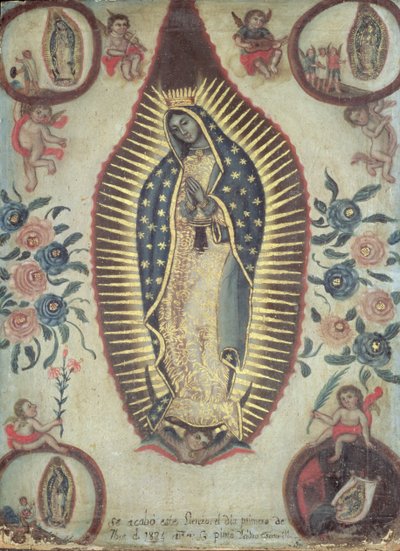 Vergine di Guadalupe, 1824 da Escamilla Isidro