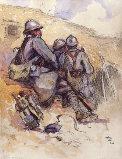 Riposo, Prosnes, 7 settembre 1916 da Espérance Léon Broquet