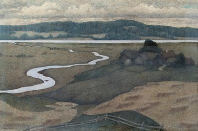 Paesaggio da Svartådalen da Ester Almqvist