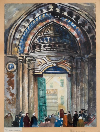 Damascus Khan, c.1919-21 da Ethel Brilliana Tweedie