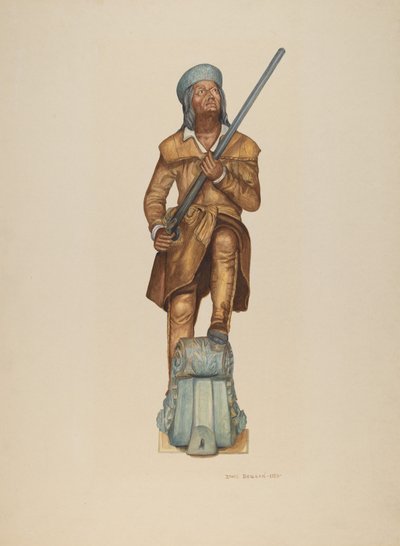 Polena: Davy Crockett, 1938 da Ethel Dougan
