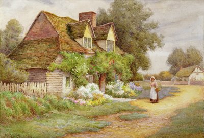 Fuori dal Cottage da Ethel Hughes