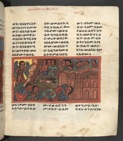 Or. 607 f014r, Scena dalla vita della Vergine Maria, da 
