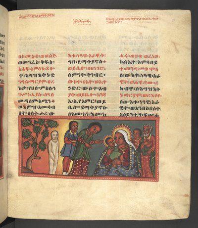 Scena della vita della Vergine Maria, da 