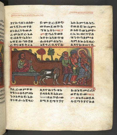 Or. 607 f043r, Scena dalla vita della Vergine Maria, da 